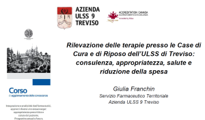 PPT progetto RSA ULSS Treviso