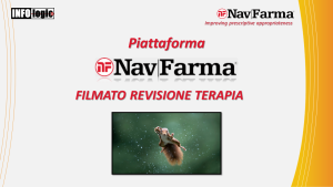 Presentazione NavFarma - FILMATO Revisione della terapia